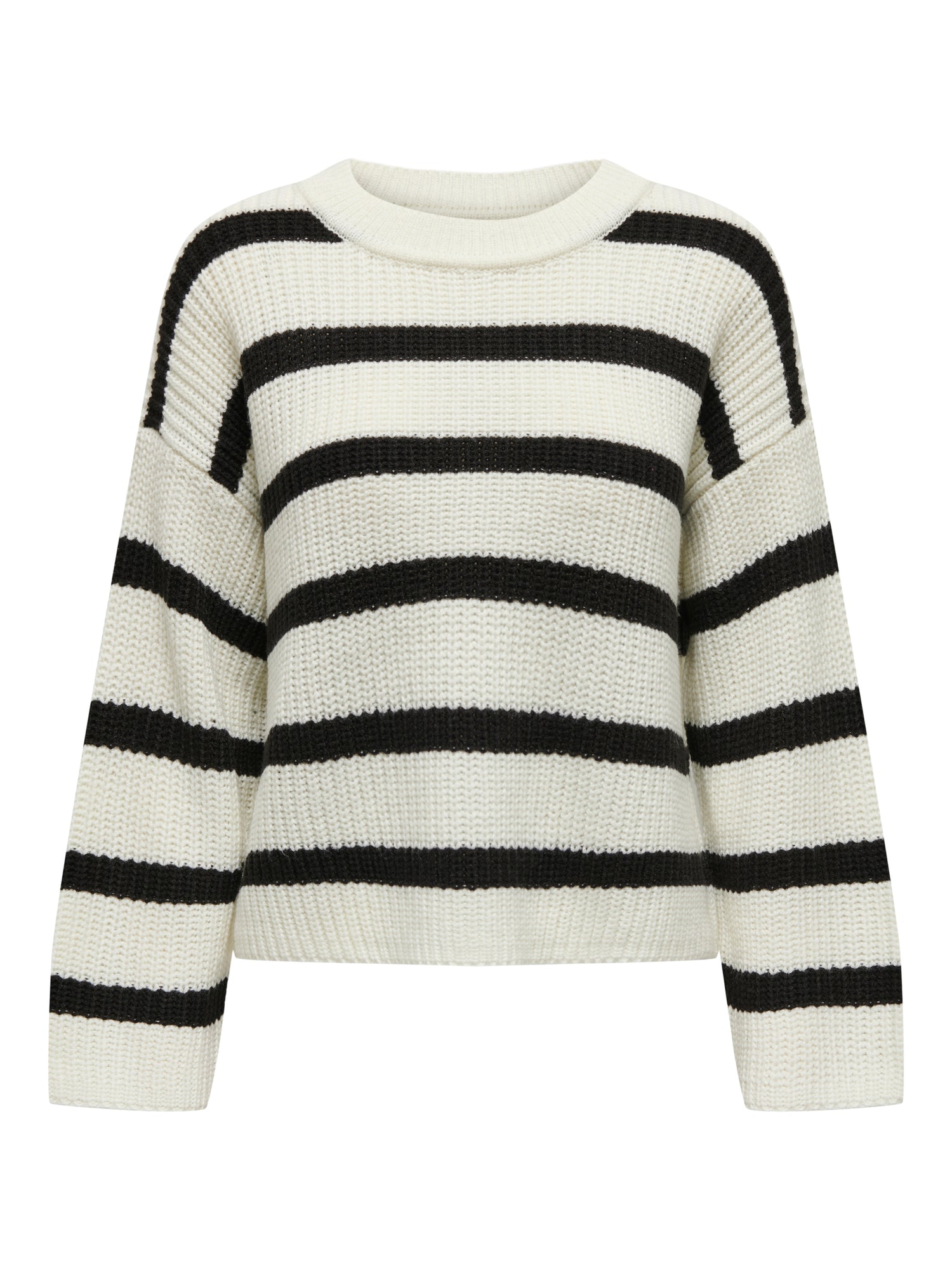 JDYJUSTY L/S STRIPE PULLOVER KNT NOOS