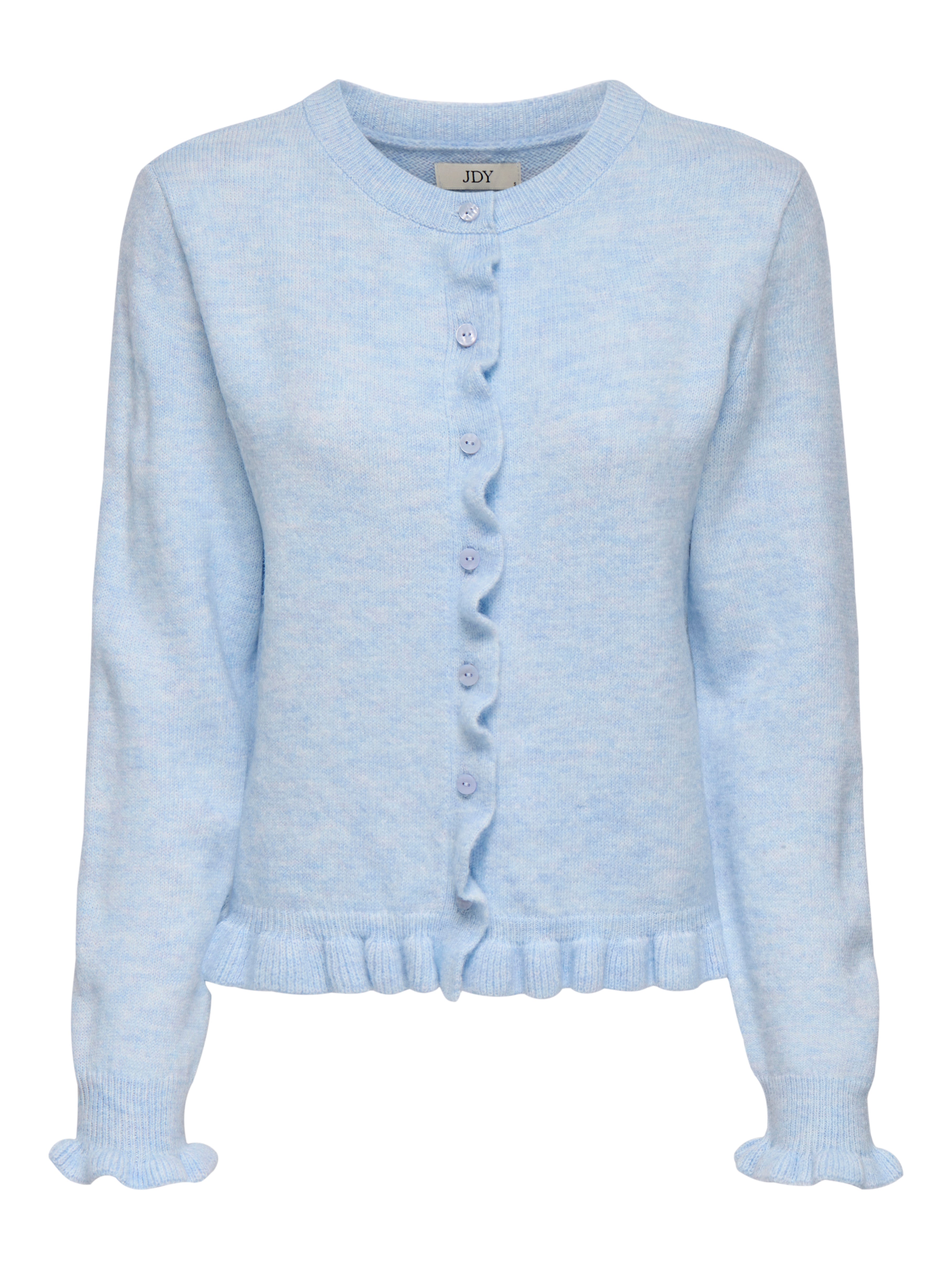 Bestseller Damen Pullover Strick mit Rundhalsausschnitt