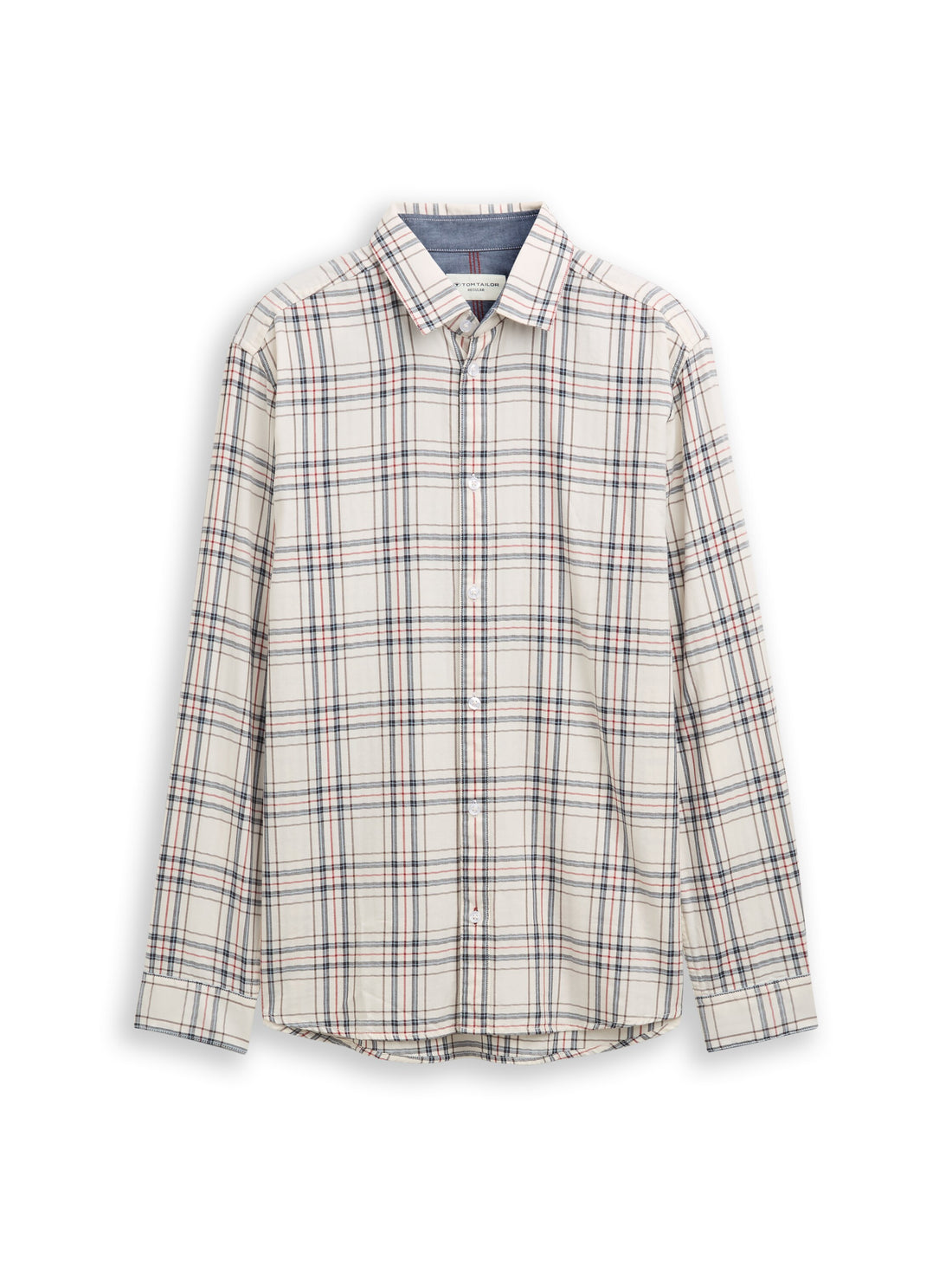 Tom Tailor Denim Male Flanell-Hemd Twill-Stoff