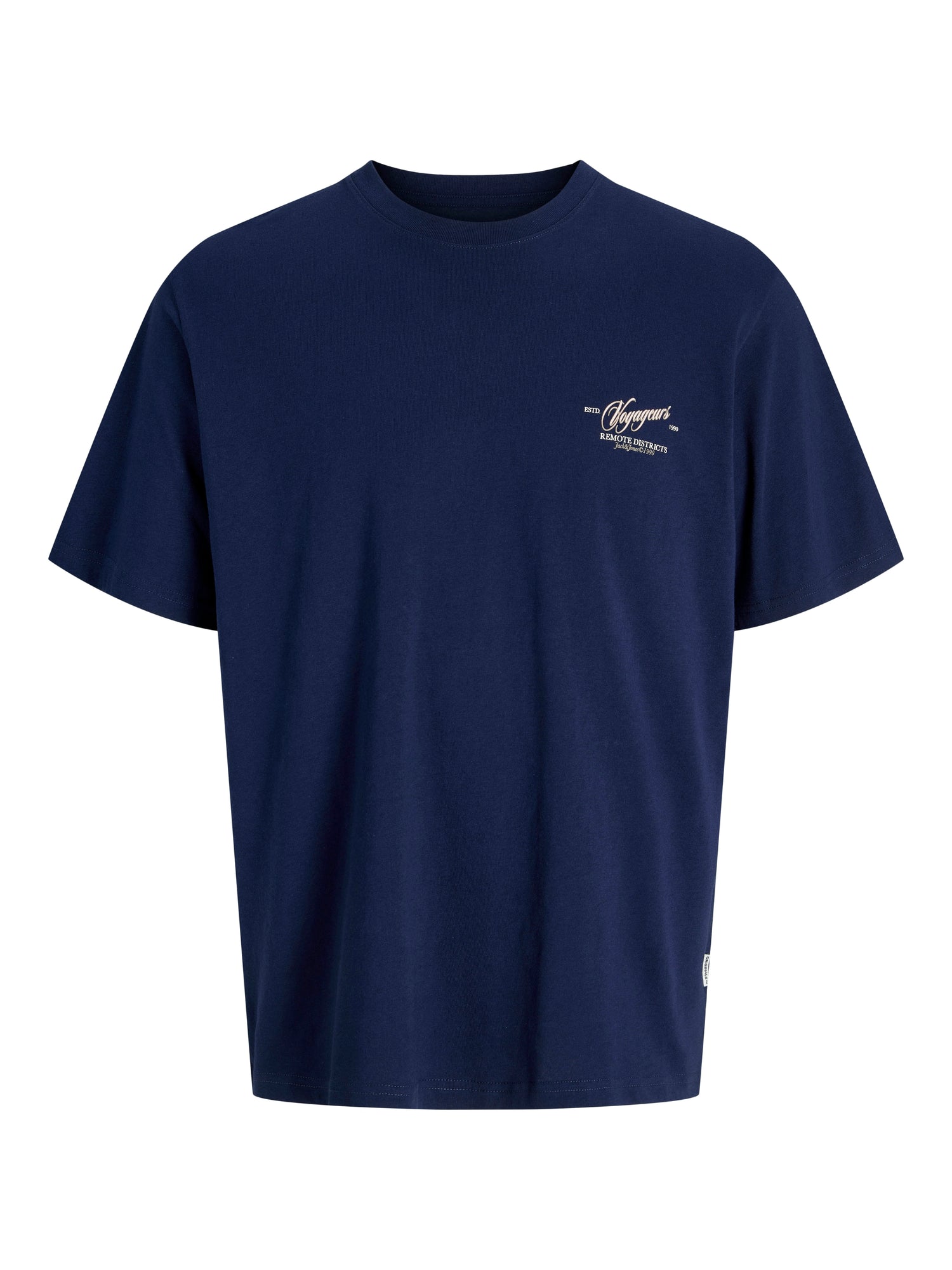 T-Shirt Erwachsene Rundhalsausschnitt Kurzarm Baumwolle