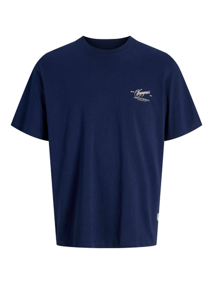 T-Shirt Erwachsene Rundhalsausschnitt Kurzarm Baumwolle