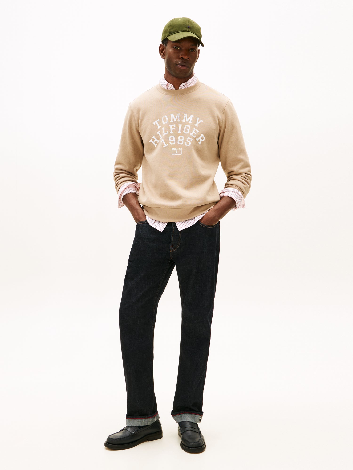 Sportswear Division Herren Sweatshirt Langarmshirt Baumwolle Polyester