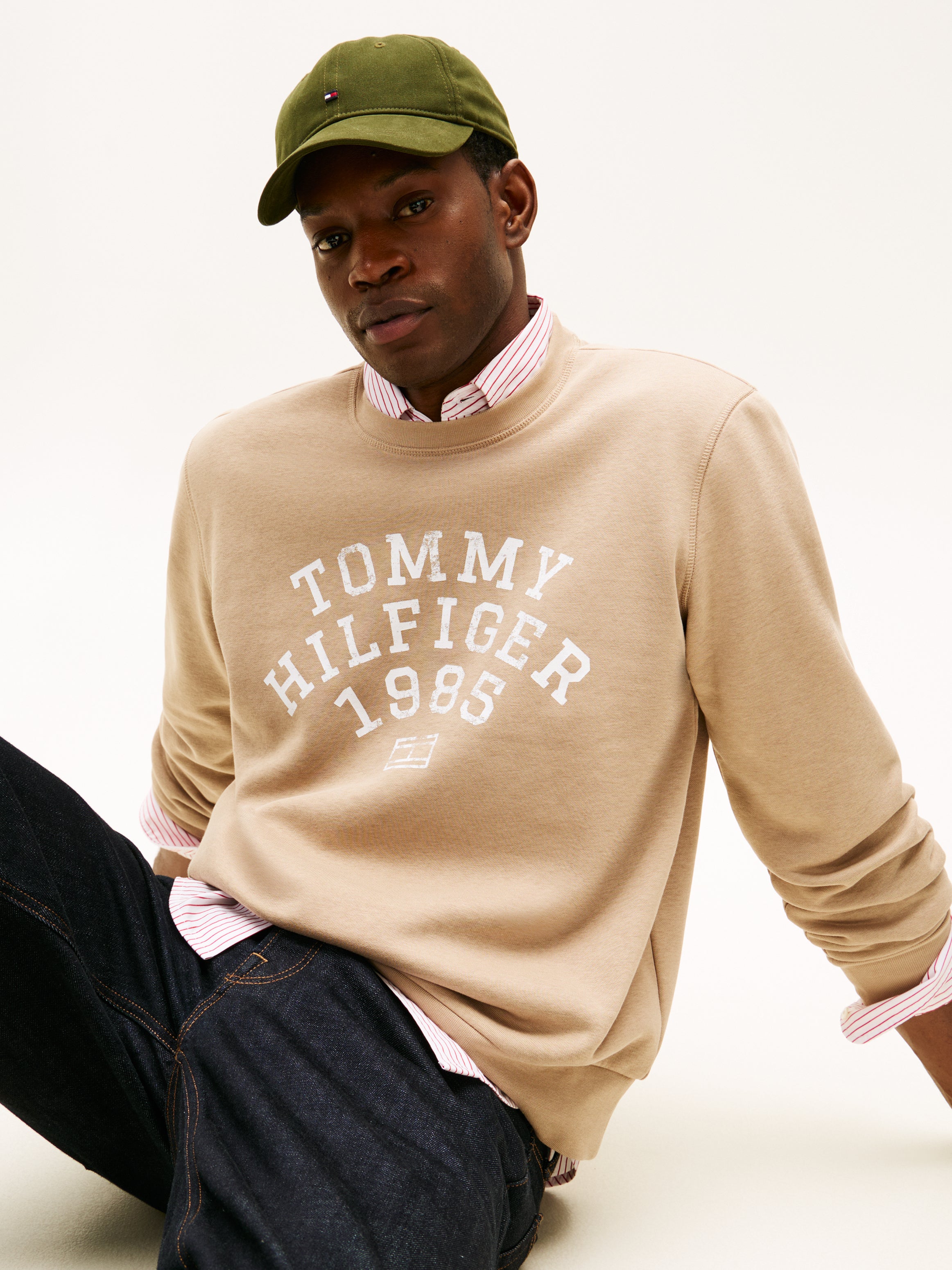 Sportswear Division Herren Sweatshirt Langarmshirt Baumwolle Polyester