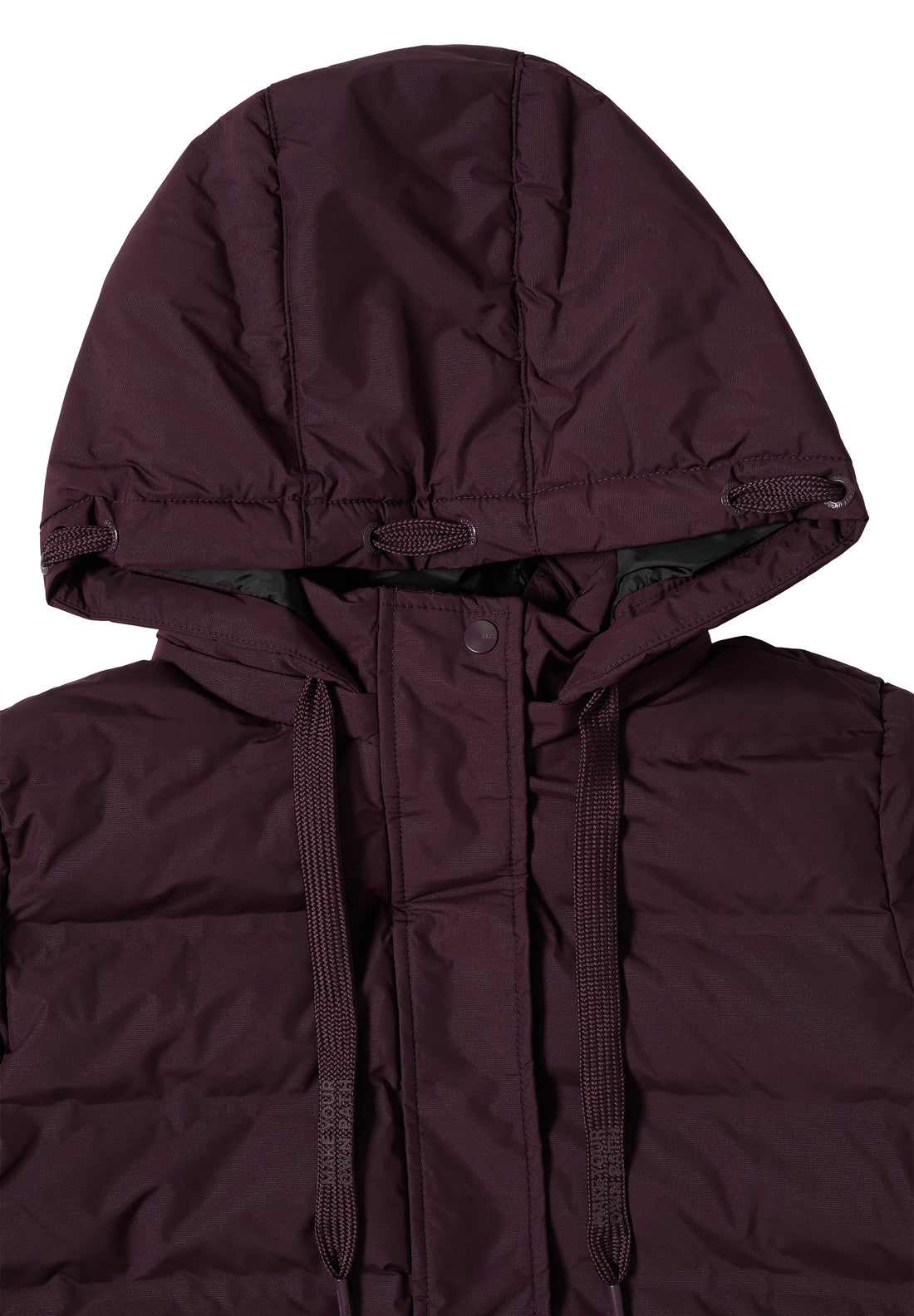 Mantel mit verklebten Nähten