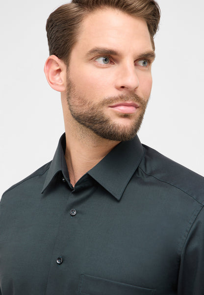 Trendiges Langarmhemd Herren Comfort Fit Bügelfrei