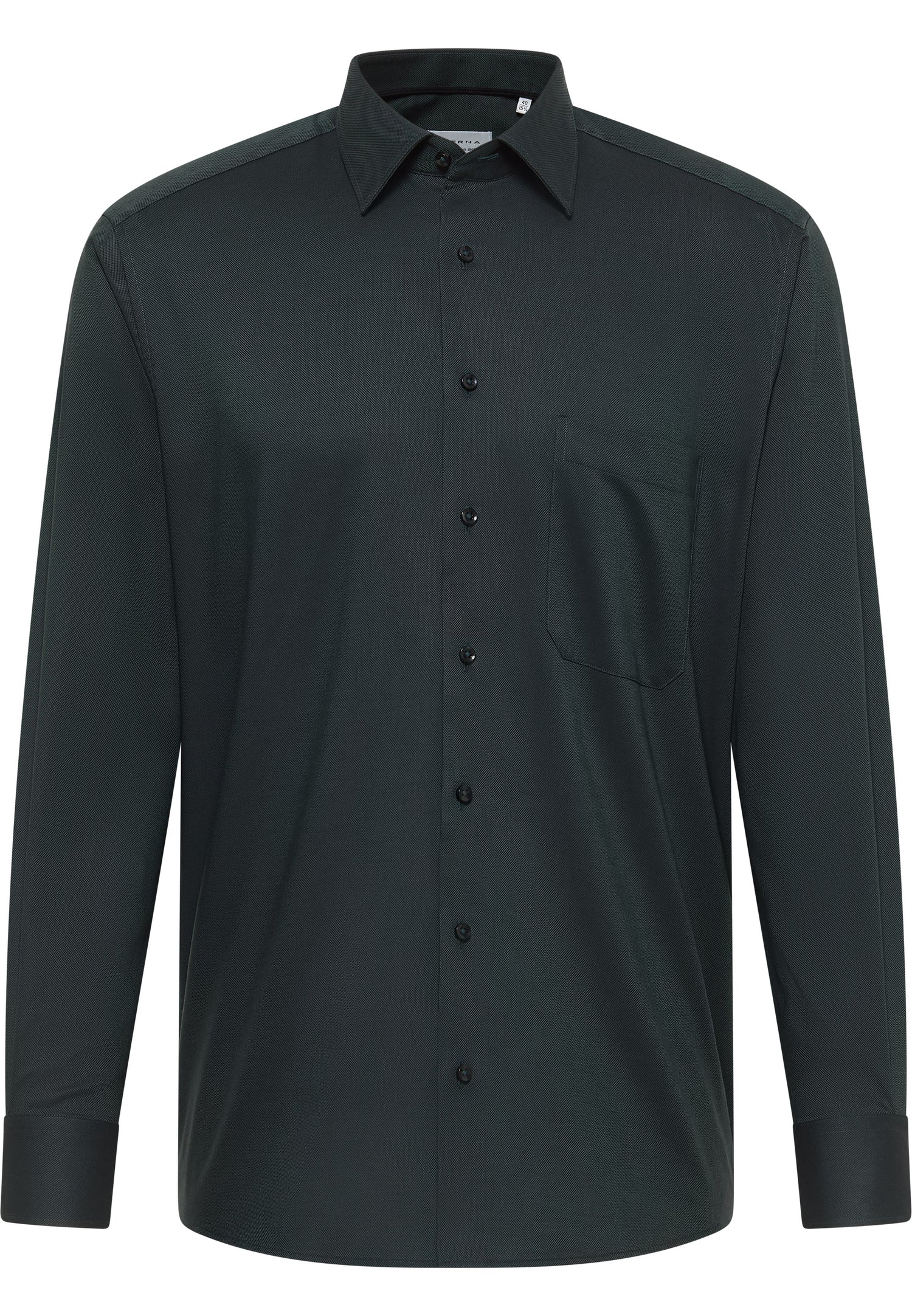 Trendiges Langarmhemd Herren Comfort Fit Bügelfrei