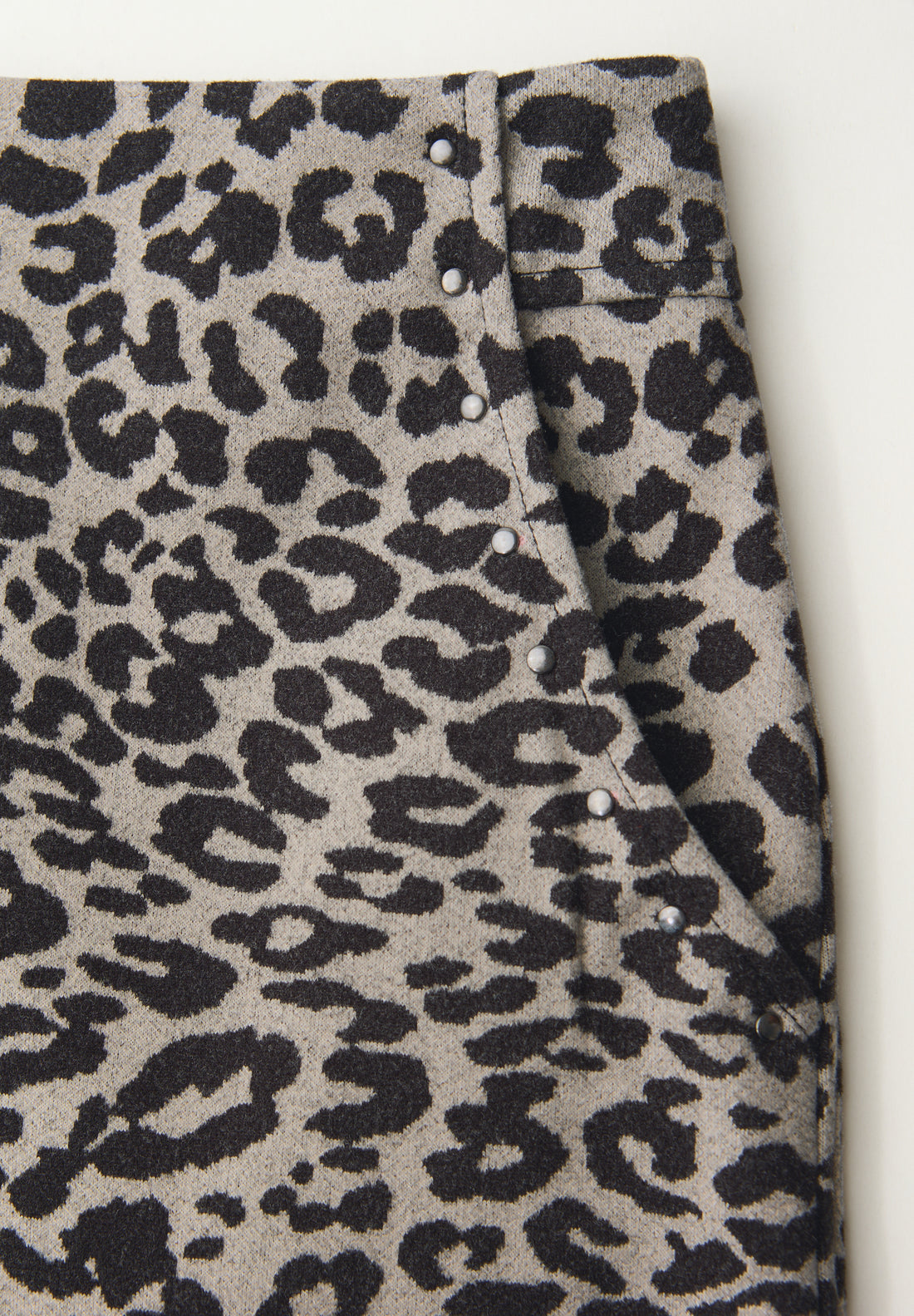 Street One Damen Rock Maja Wolloptik Nieten Taschen Zipper