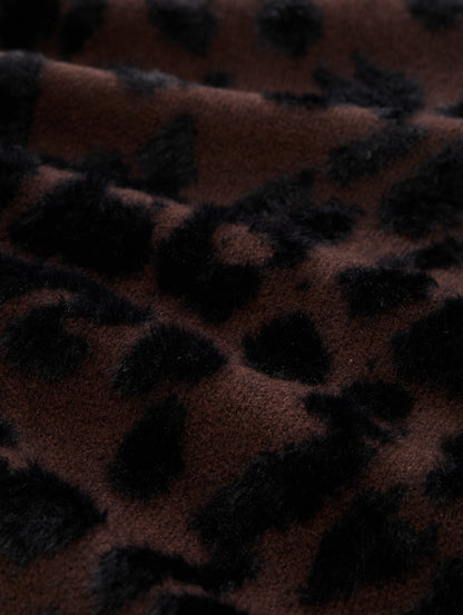 Oversize Damen Strickjacke V-Ausschnitt Federgarn