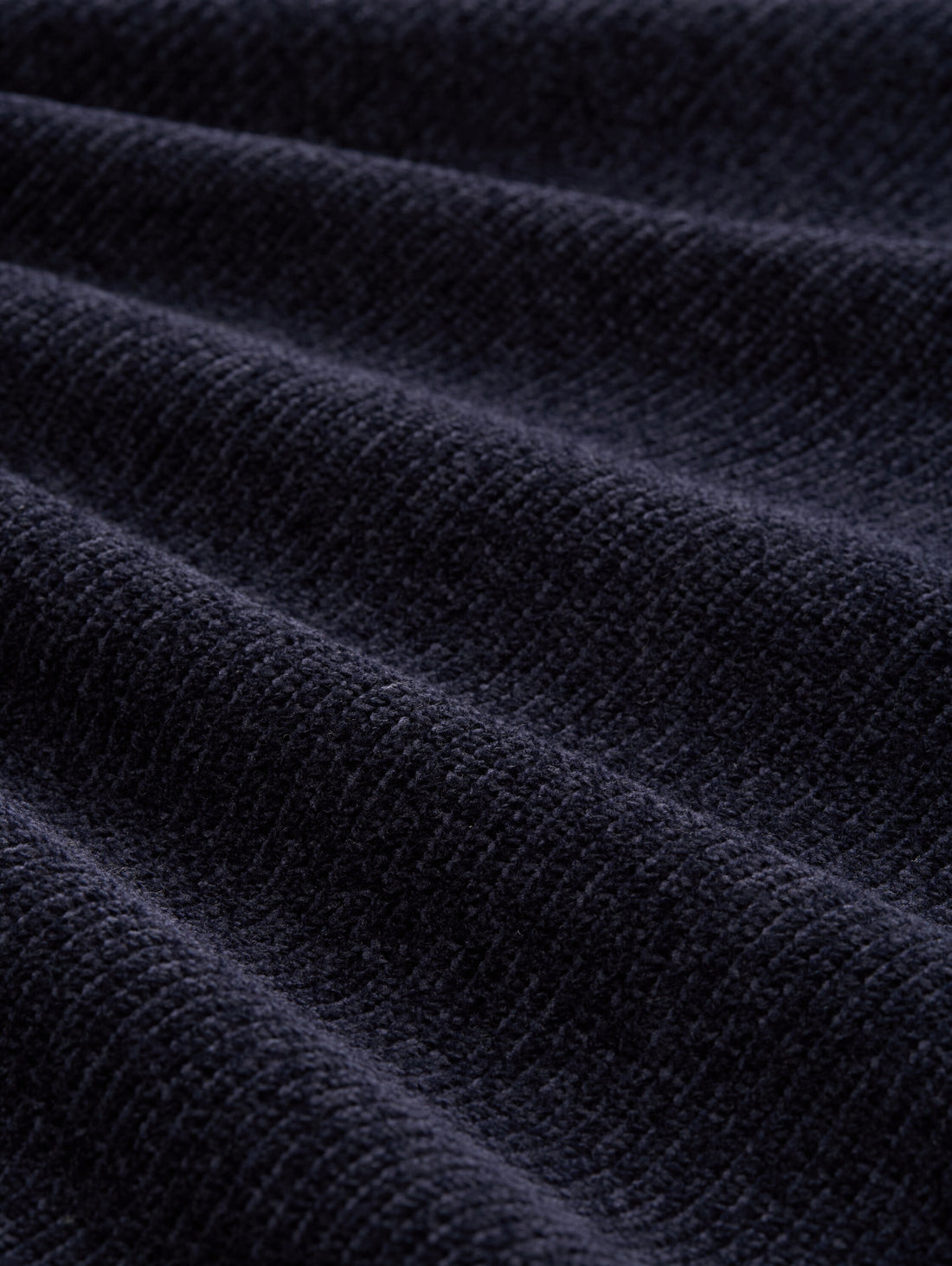 Strickpullover Herren Stehkragen Halber Reißverschluss Logo-Badge