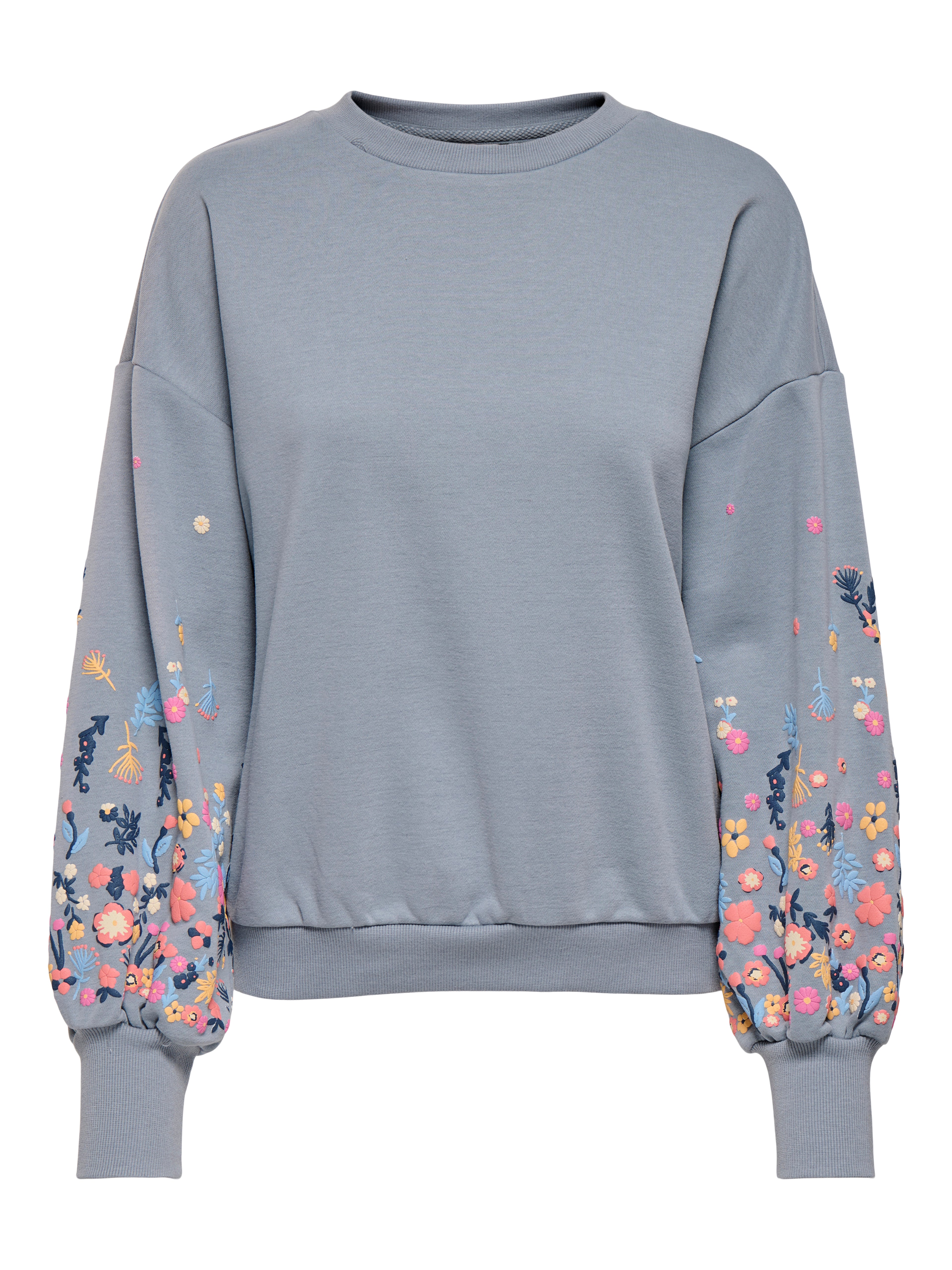 ONLBROOKE L/S O-NECK FLOWER SWT NOOS