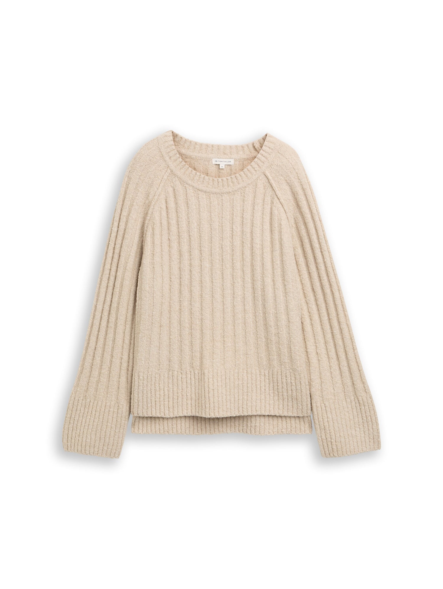 Loose Fit Damen Pullover mit Rundhalsausschnitt