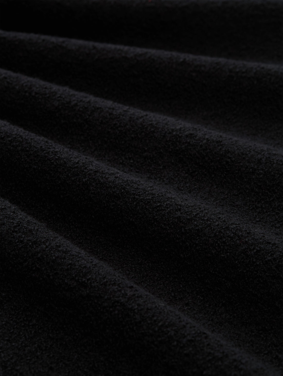 Logo-Badge Pullover Herren Rundhalsausschnitt Bouclé-Stoff