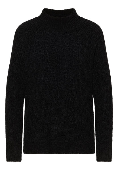 CECIL Damen Pullover Strickpullover Turtleneck Samtig weich