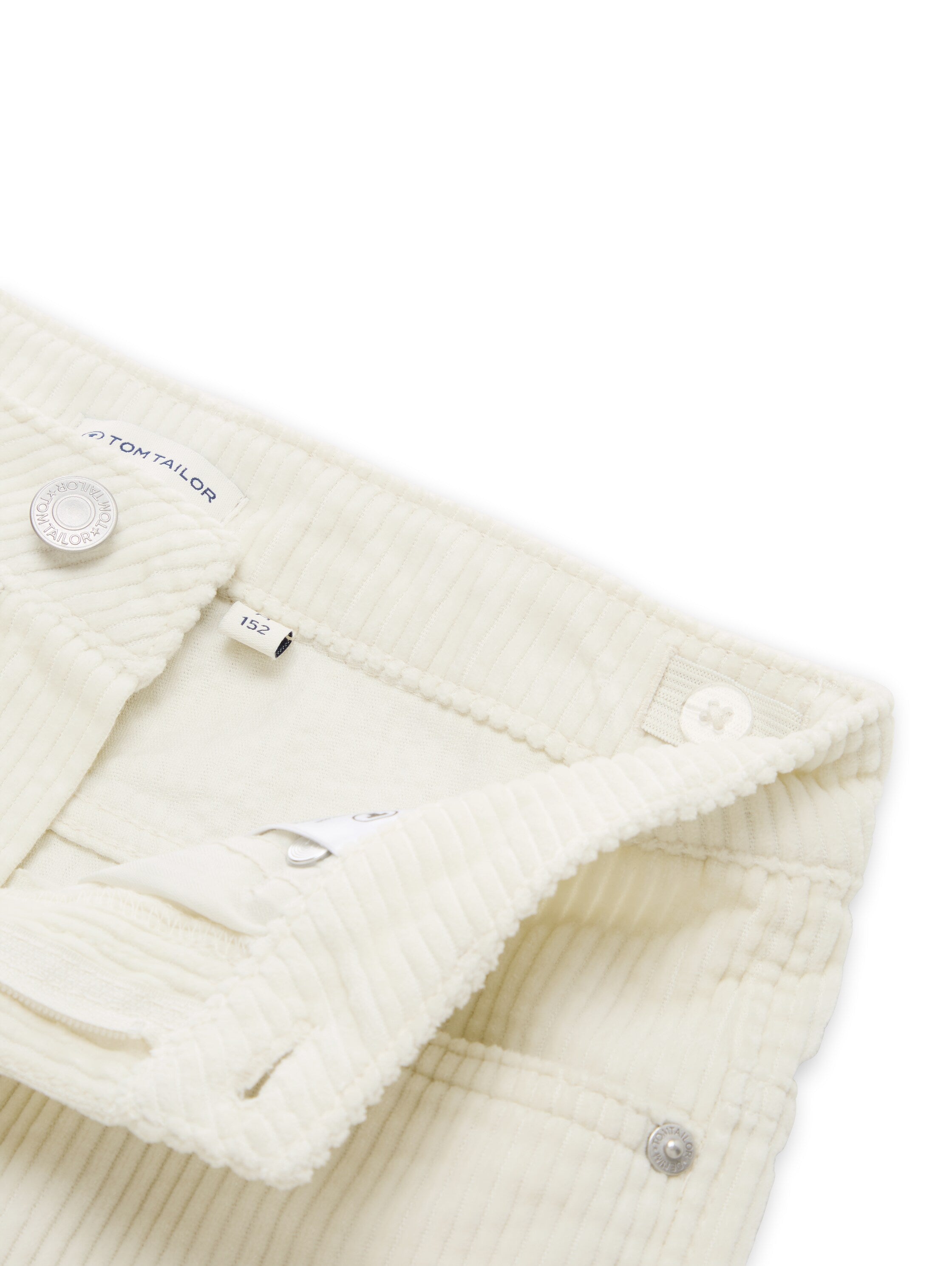 Cordhose Kinder Weiblich Five-Pocket-Style Elastischer Bund