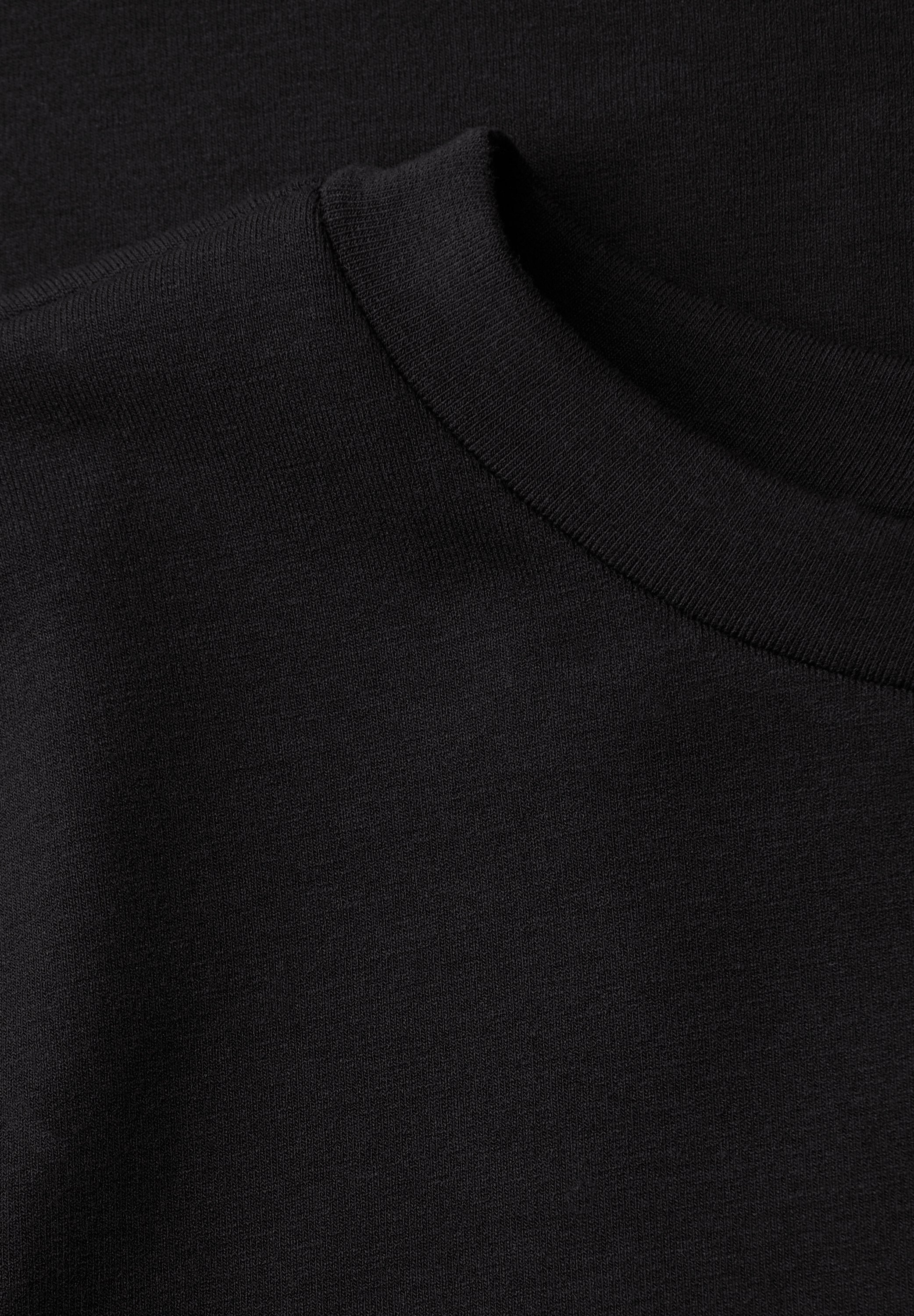 Street One Damen Jacquardshirt Langarm Rundhalsausschnitt