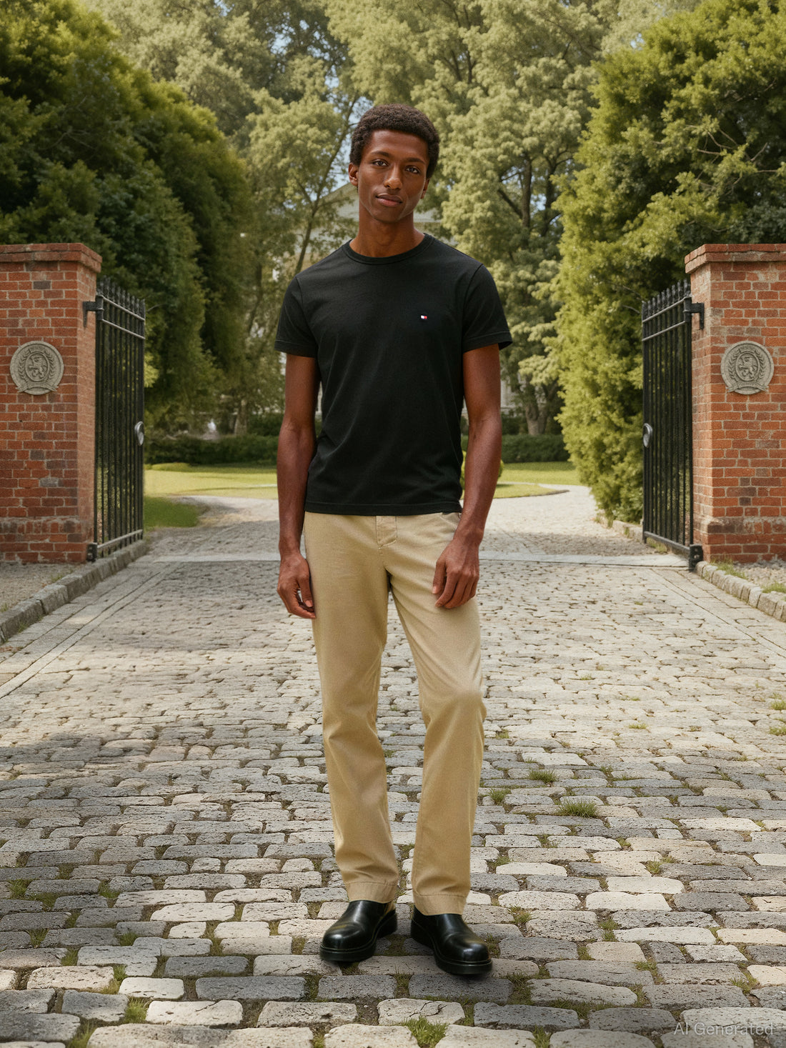 Sportswear Division Herren T-Shirt Slim Fit Baumwolle