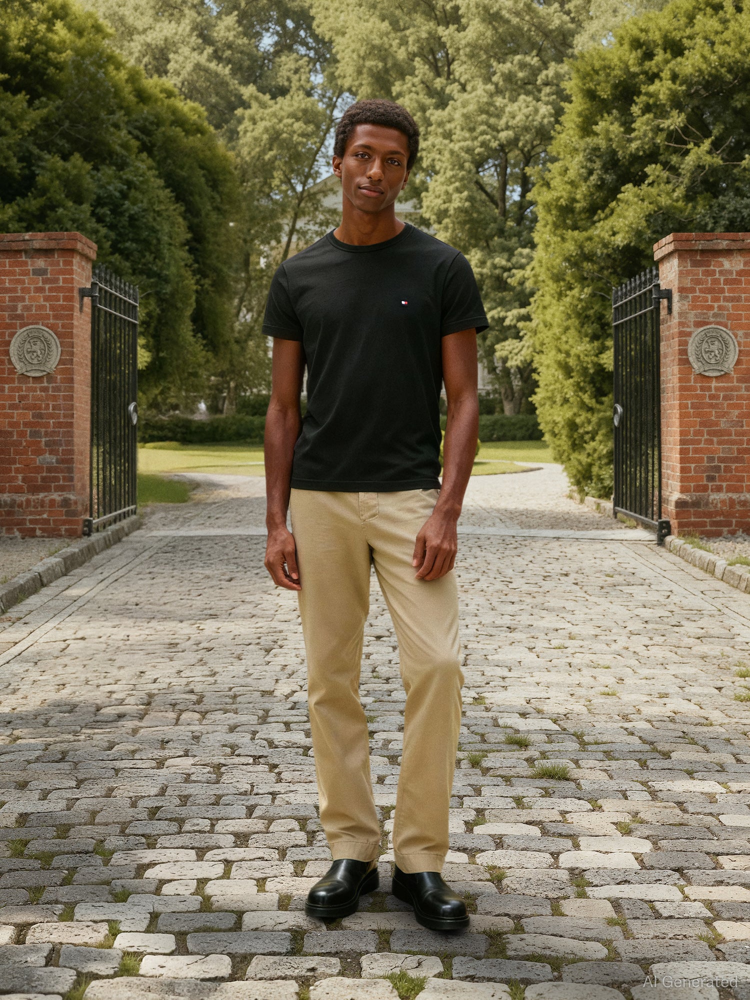 Sportswear Division Herren T-Shirt Slim Fit Baumwolle