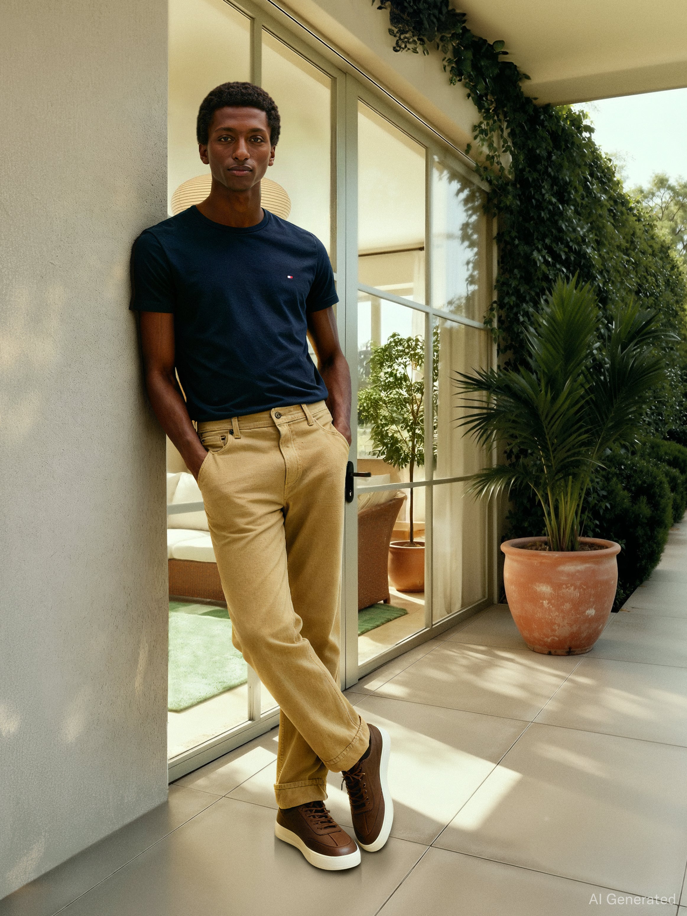 Sportswear Division Herren T-Shirt Slim Fit Baumwolle