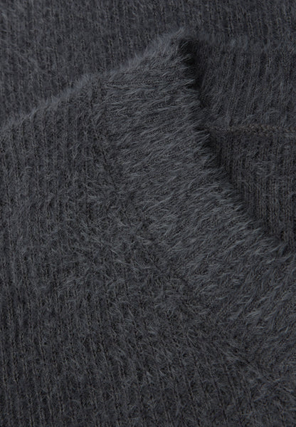 Street One Damen V-Neck Pullover Federgarn-Qualität Langarm