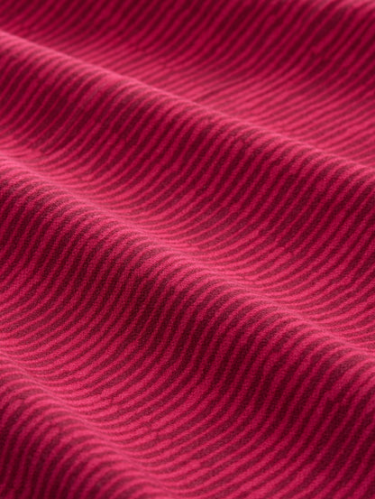 Tom Tailor Gemustertes Longsleeve Damen V-Ausschnitt Krepp-Material