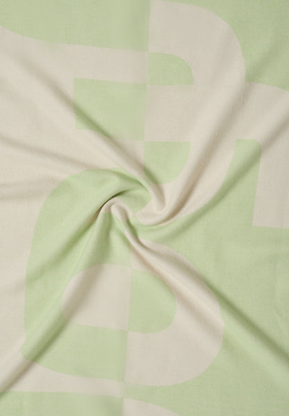 CECIL Damen Schal Wording Artwork Fransen Weich Gemütlich