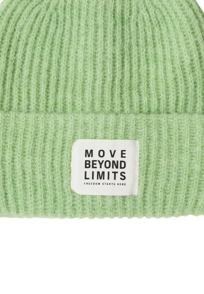CECIL Damen Beanie Label Soft Materialmix One size
