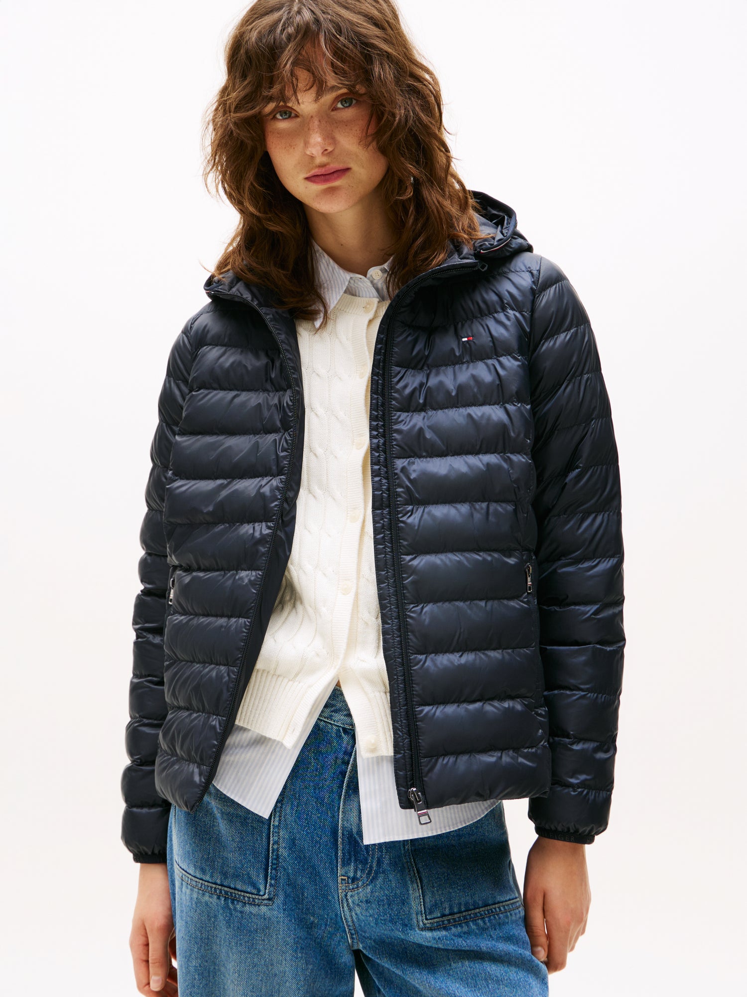 Sportswear Division Damen Jacke mit Kapuze aus 100 % Polyester