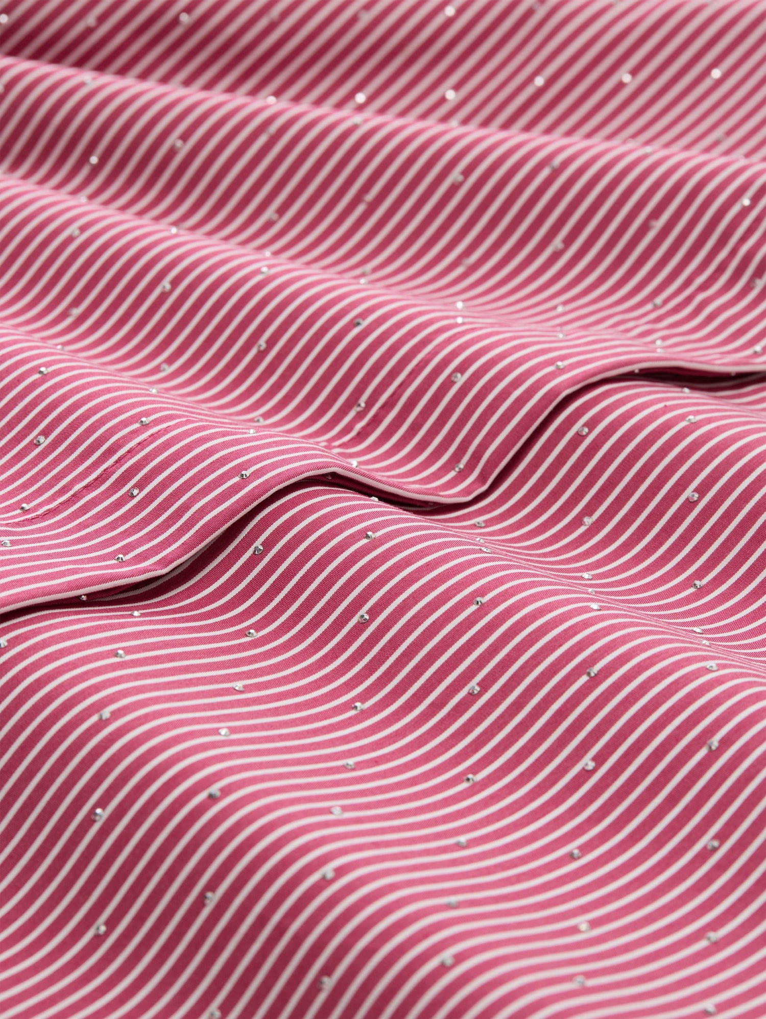 Tom Tailor Denim Female Hemdbluse Strasssteine verdeckte Knopfleiste