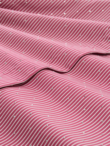 Tom Tailor Denim Female Hemdbluse Strasssteine verdeckte Knopfleiste