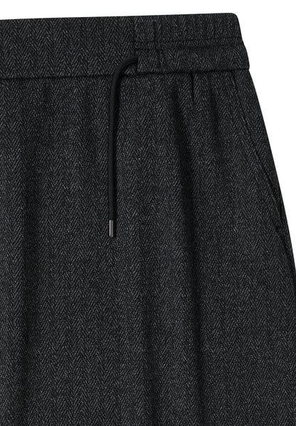 CECIL Damen Rock Jogg-Skirt elastischer Bund mit Tunnelzug