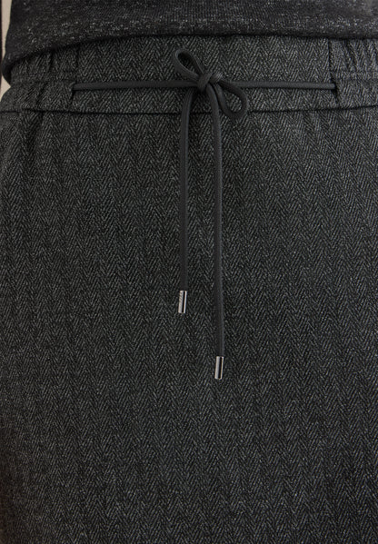CECIL Damen Rock Jogg-Skirt elastischer Bund mit Tunnelzug