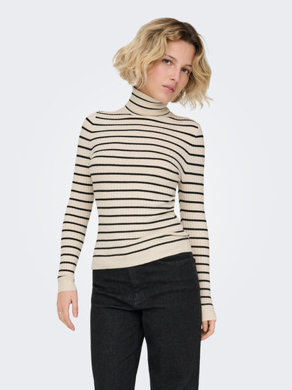ONLKAROL L/S ROLLNECK PULLOVER KNT NOOS