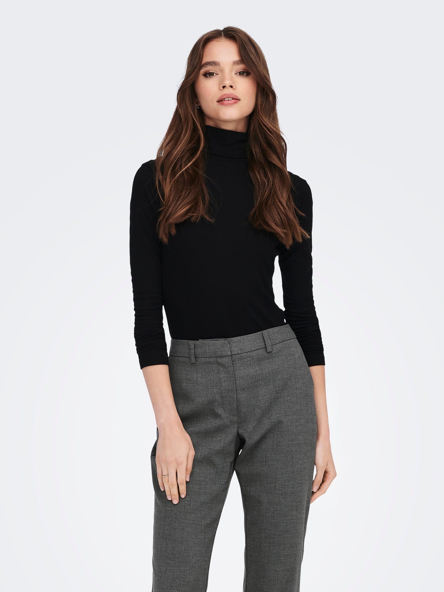 ONLSILLE ROLL NECK TOP JRS