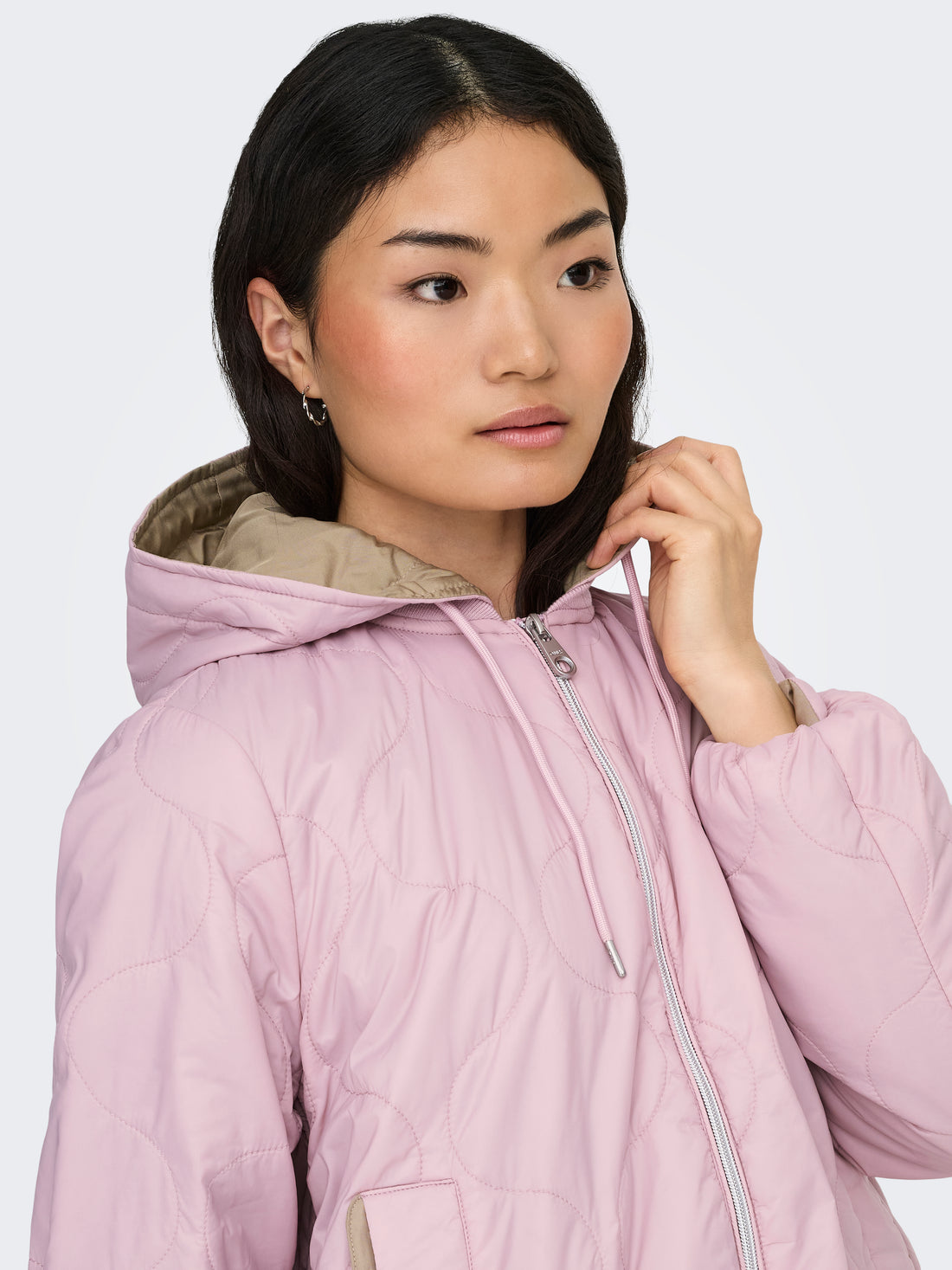 ONLMIKI HOOD QUILT JACKET CC OTW