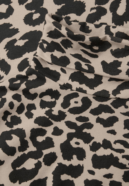 Street One Damen Rollkragenshirt mit grafischem Muster
