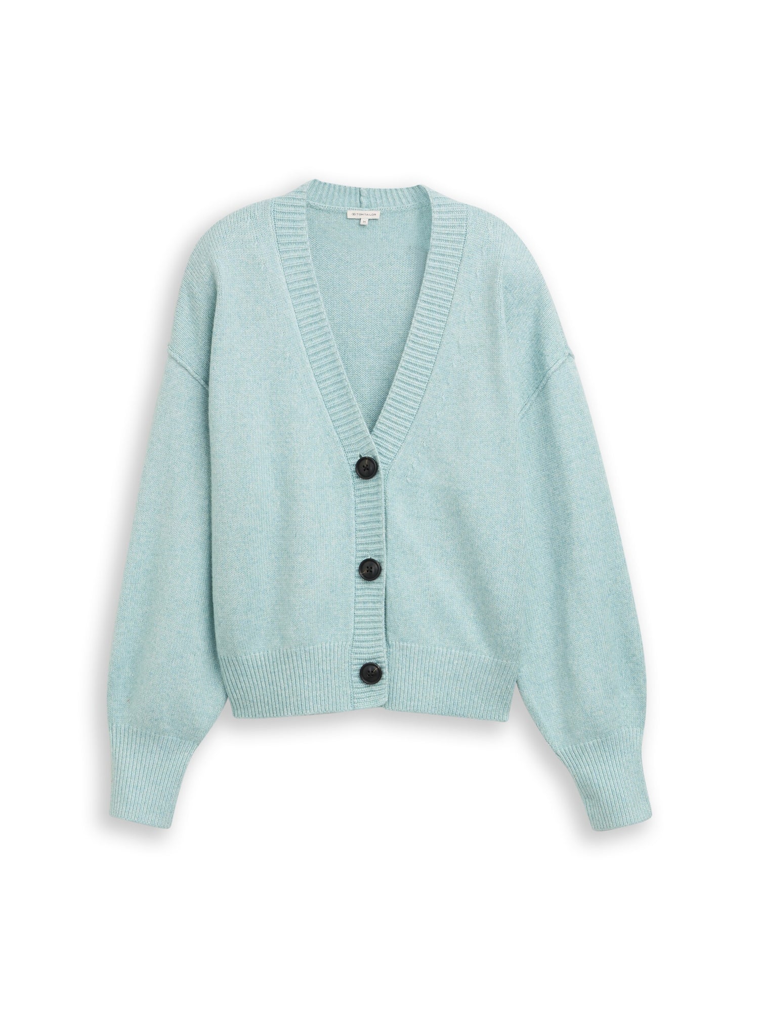 Loose Fit Cardigan mit V-Ausschnitt