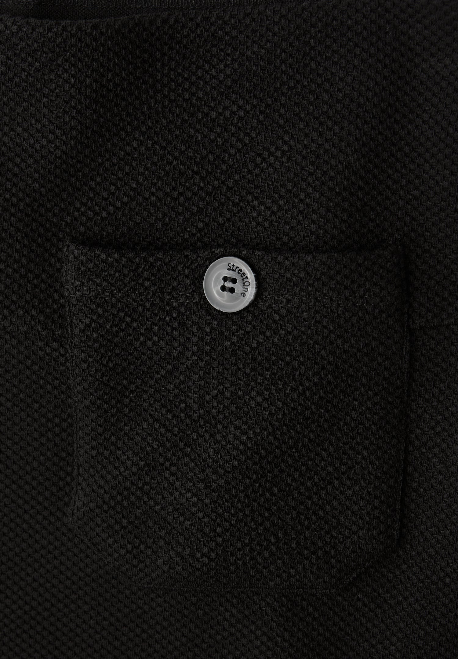 Street One Damen Rock Feine Struktur mit Taschen Elastisch