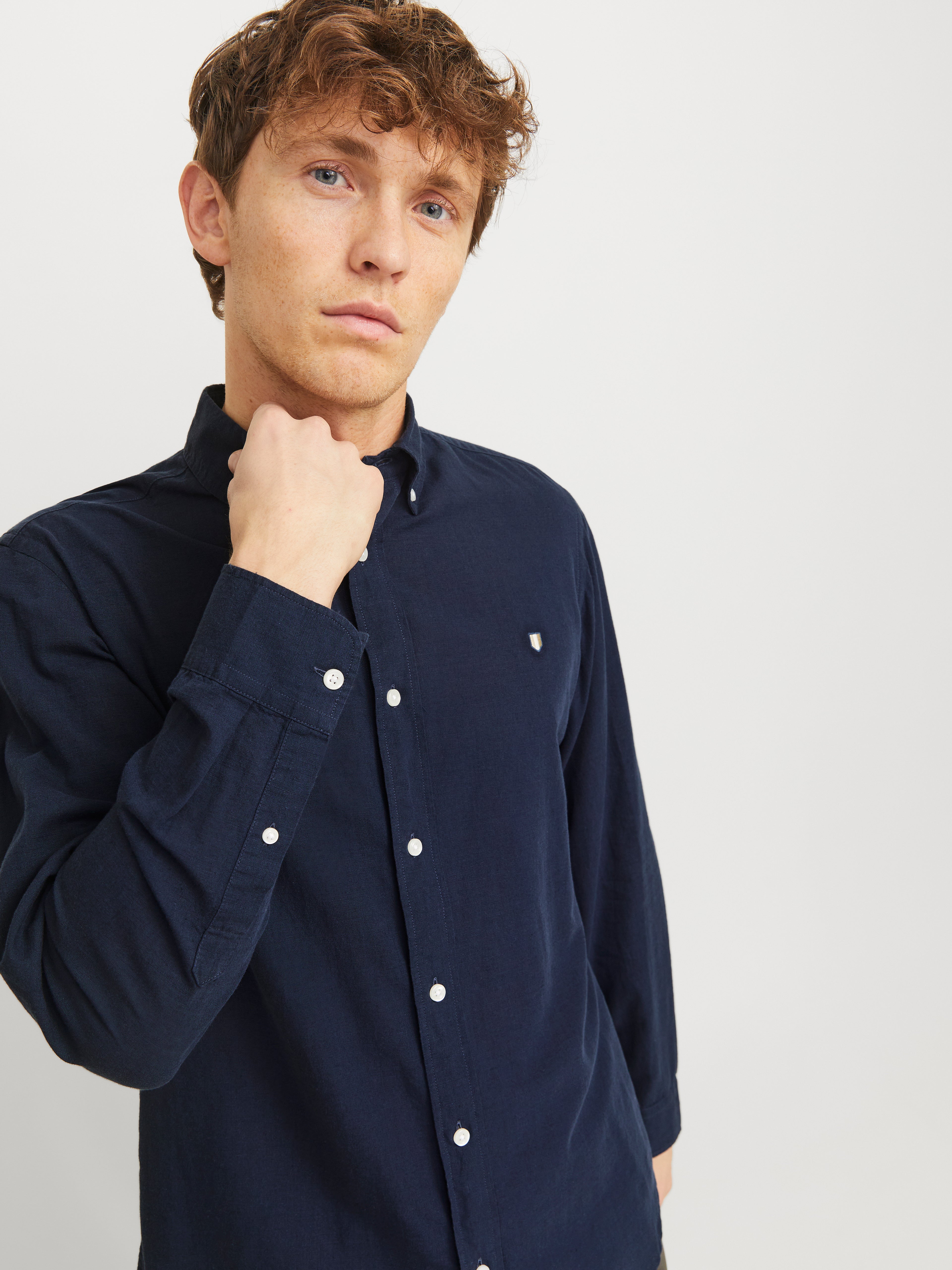 JPRBLUSUMMER SHIELD L/S SHIRT LN