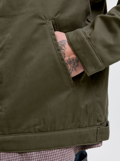 Jack &amp; Jones Fly-Away Kragen Fliegerjacke Herren Langarm Reißverschluss