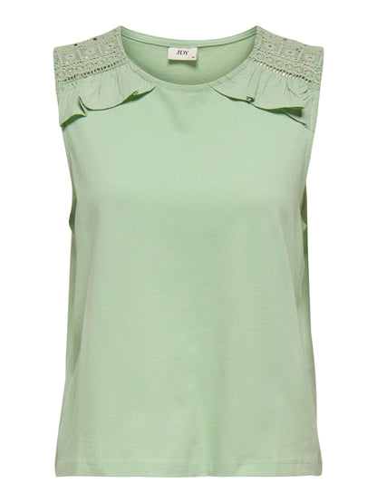 JDYOKRA S/L CROCHET TOP JRS