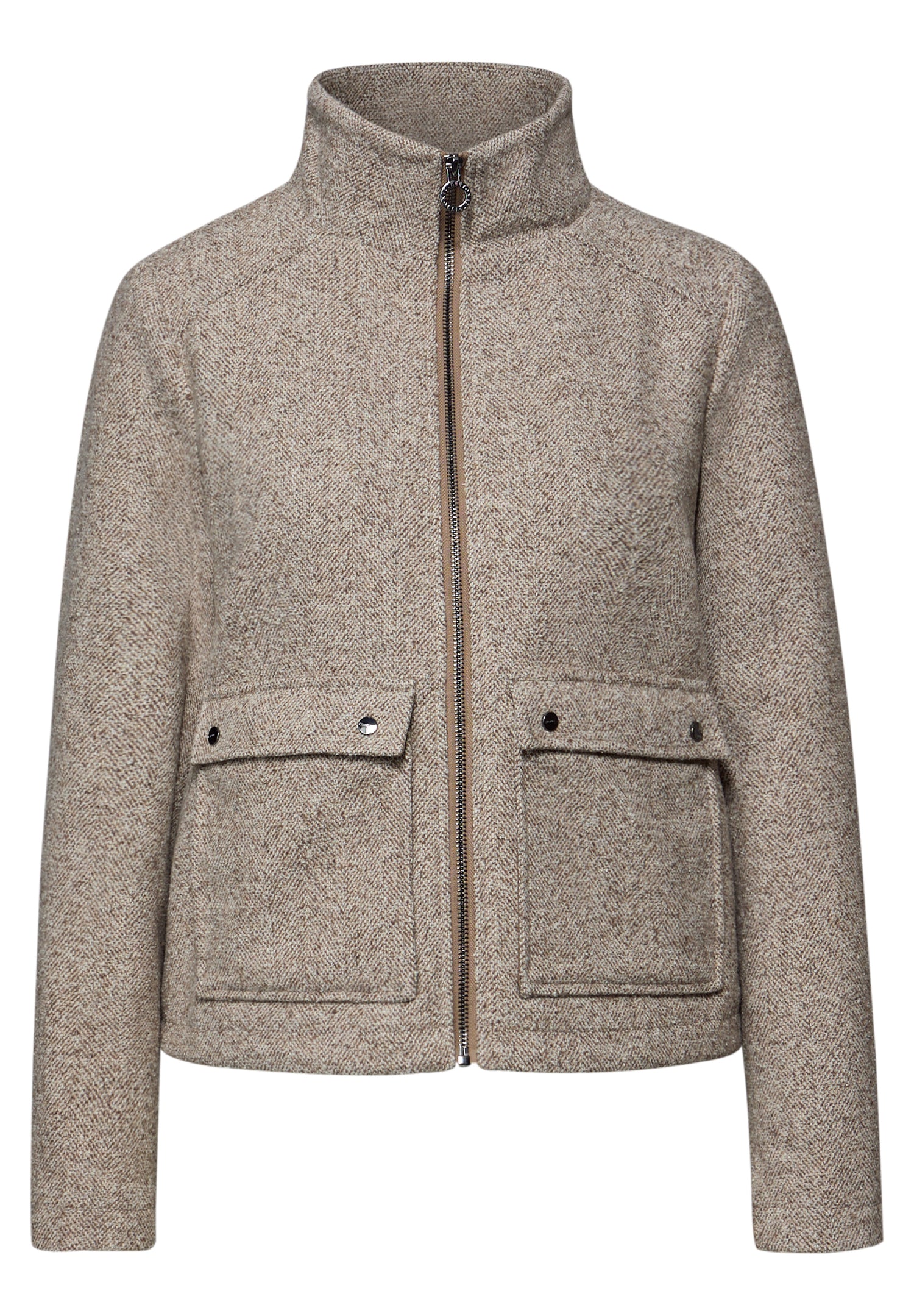 Jacke mit Stehkragen