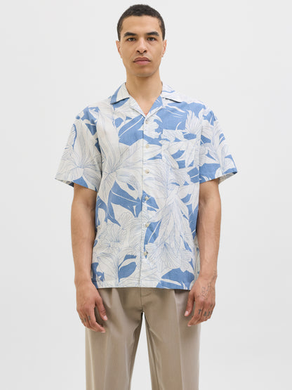 JPRBLUBAHAMAS PRINT RESORT S/S SHIRT LN
