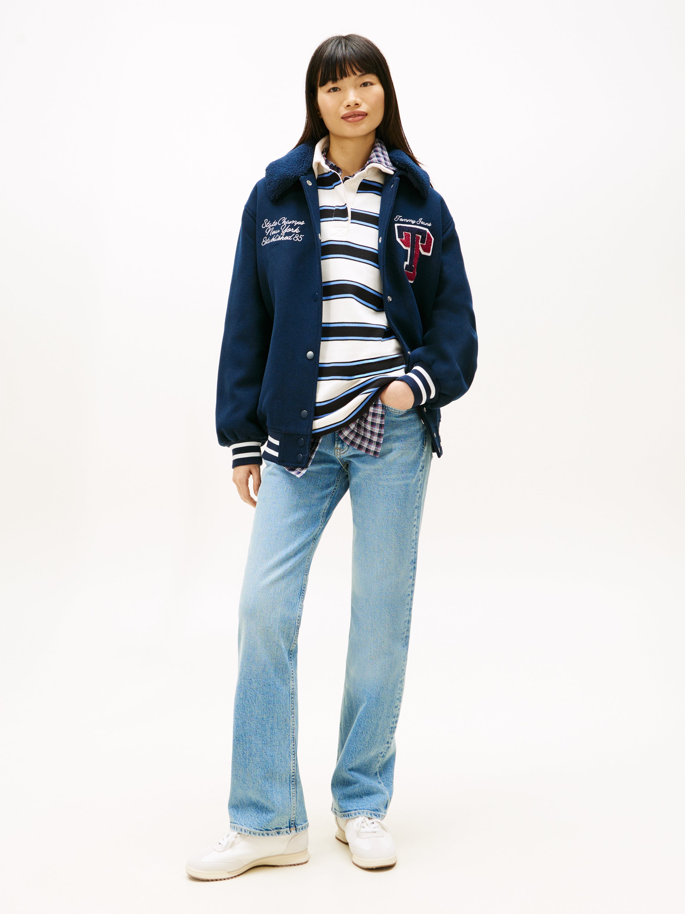 TOMMY HILFIGER Sportswear Division Damen Jeans Slim Fit Baumwolle Elasthan