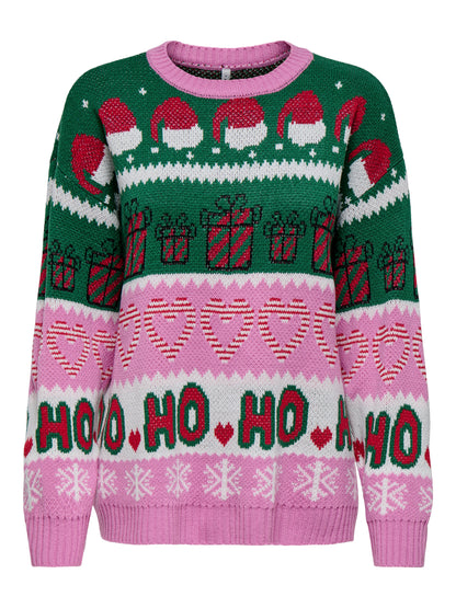 ONLY Strickpullover Teenager Langarm Rundhals Knit Fit