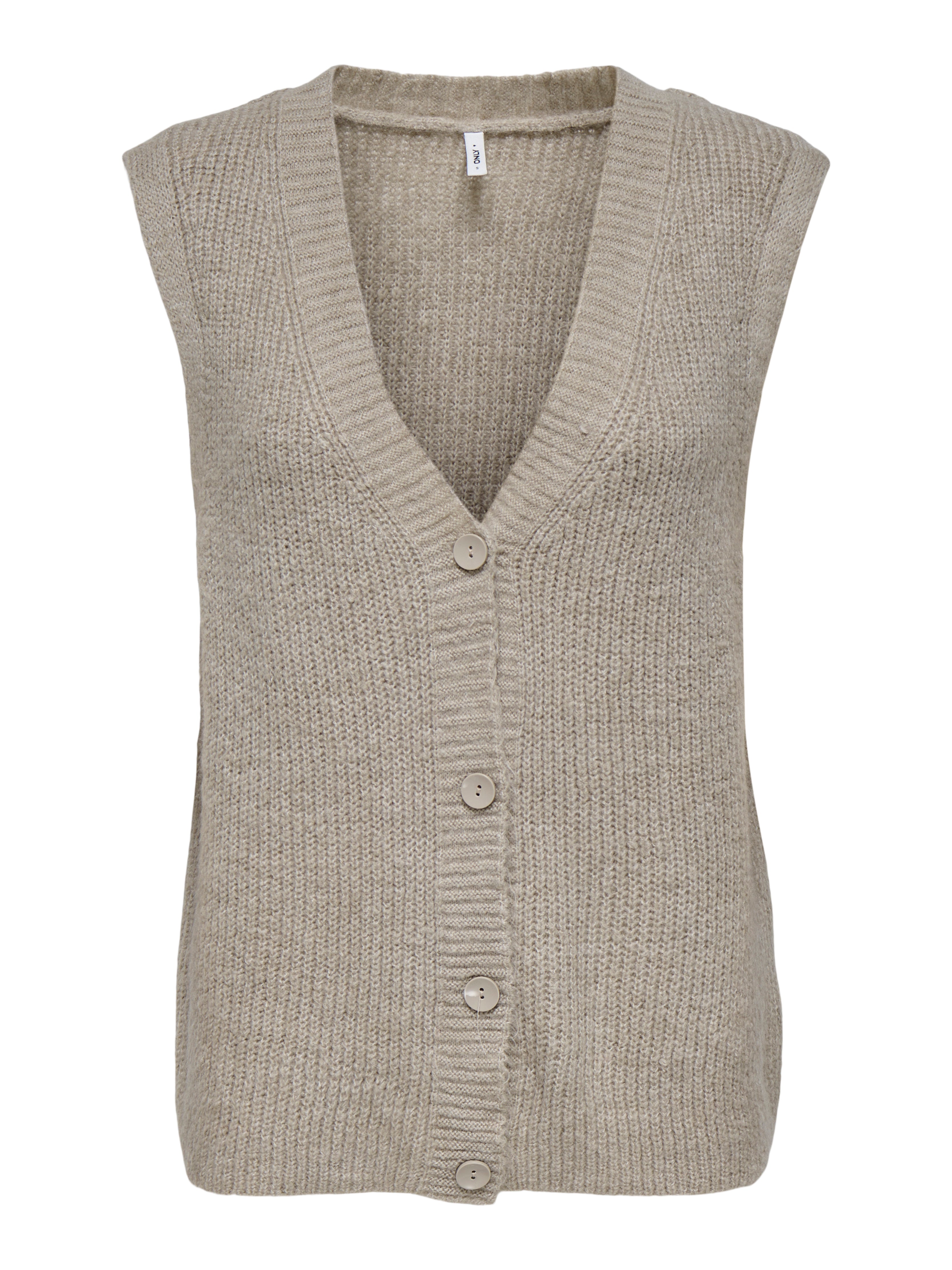 ONLJANE SL V-NECK BUTTON VEST KNT