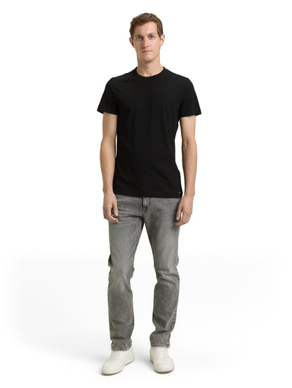 Tom Tailor Denim Herren T-Shirt Fitted 100 % Baumwolle