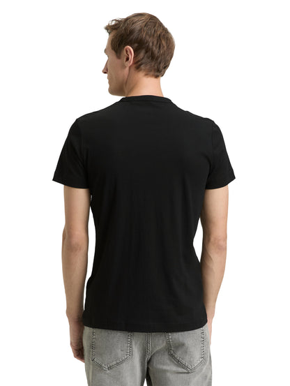 Tom Tailor Denim Herren T-Shirt Fitted 100 % Baumwolle