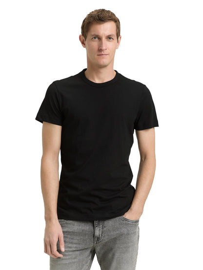 Tom Tailor Denim Herren T-Shirt Fitted 100 % Baumwolle