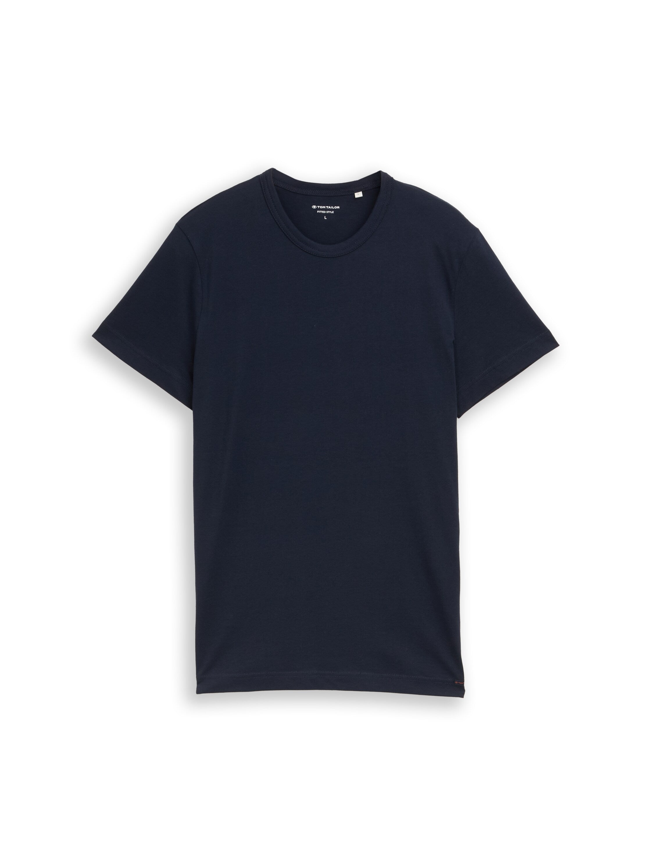 Tom Tailor Denim Herren T-Shirt Fitted 100 % Baumwolle