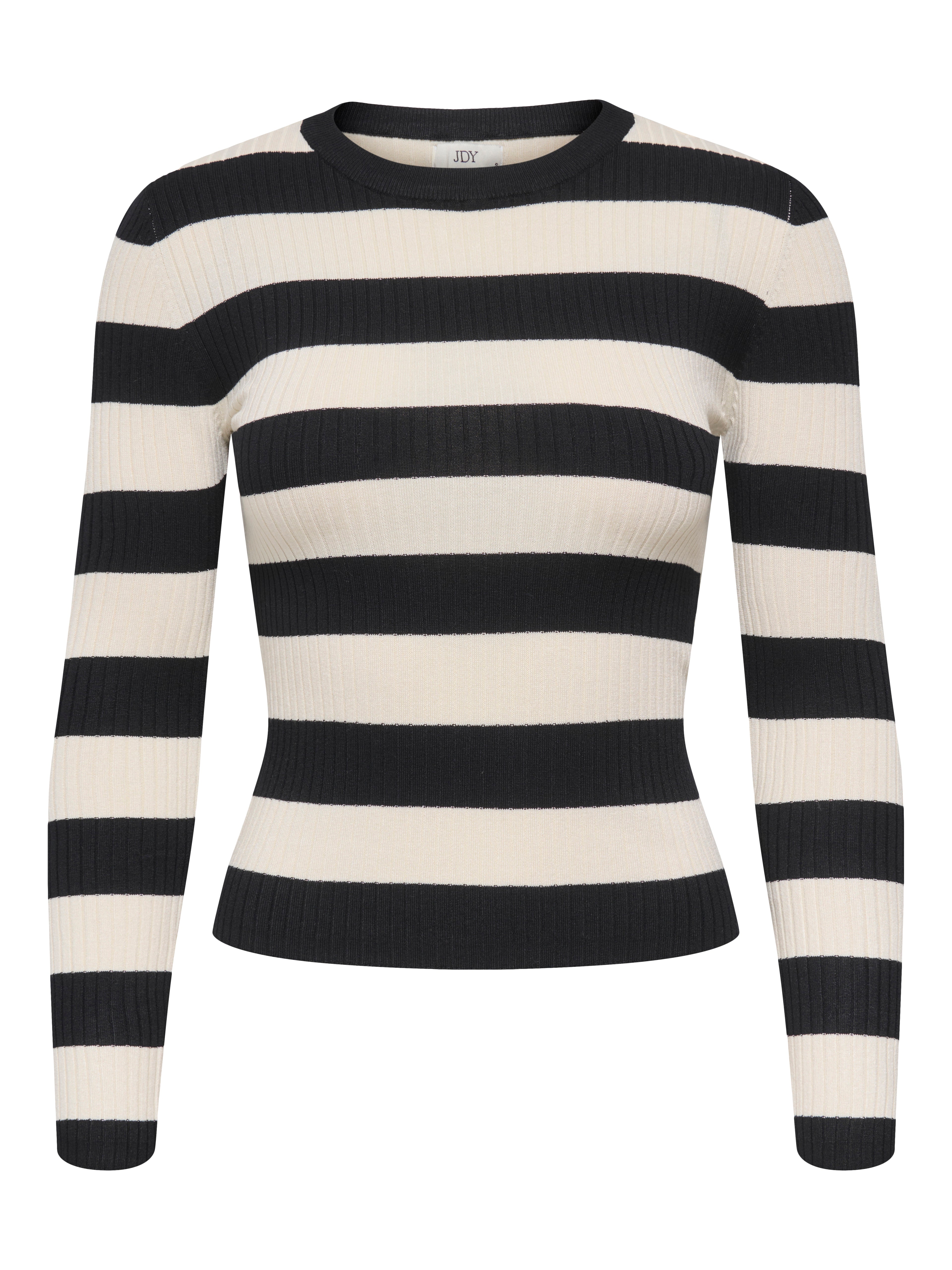 JDYPLUM L/S O-NECK PULLOVER KNT NOOS